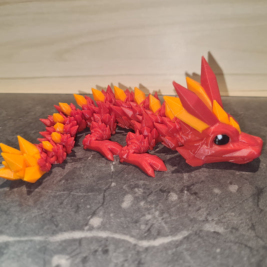 Crystal baby dragon