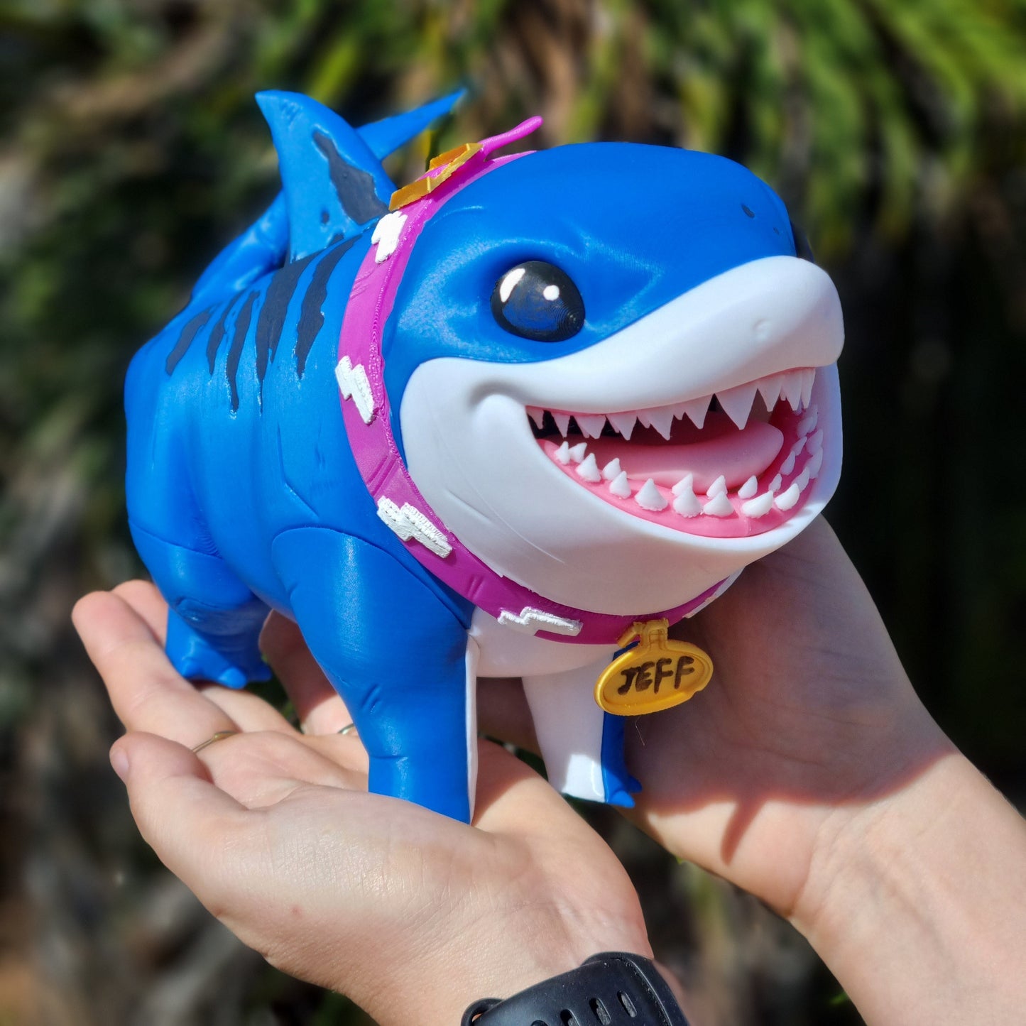 Jeff the Land Shark - 3D printed Figurine inspired from the Marvel Rivals Game