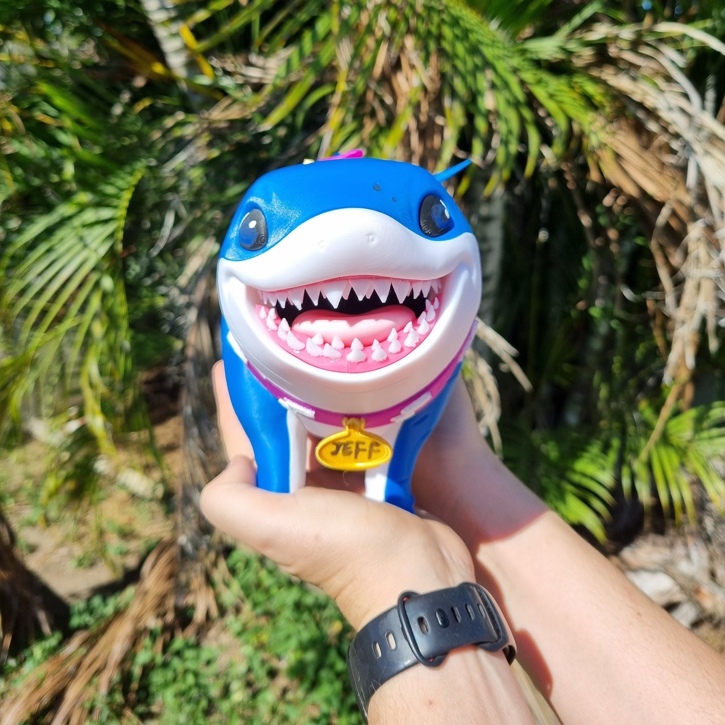 Jeff the Land Shark - 3D printed Figurine inspired from the Marvel Rivals Game