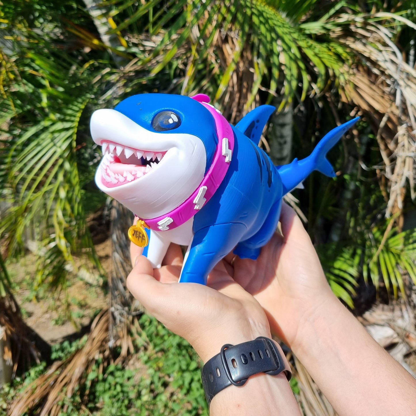 Jeff the Land Shark - 3D printed Figurine inspired from the Marvel Rivals Game