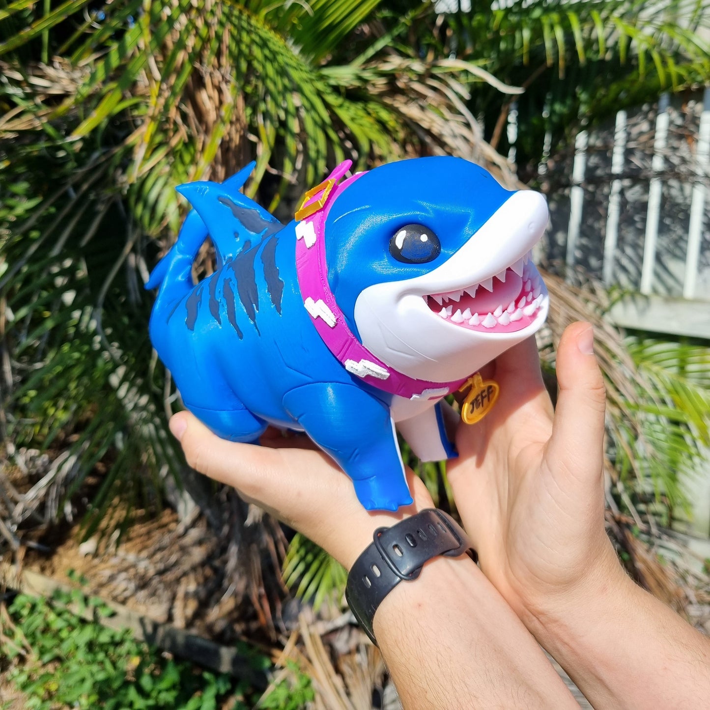 Jeff the Land Shark - 3D printed Figurine inspired from the Marvel Rivals Game