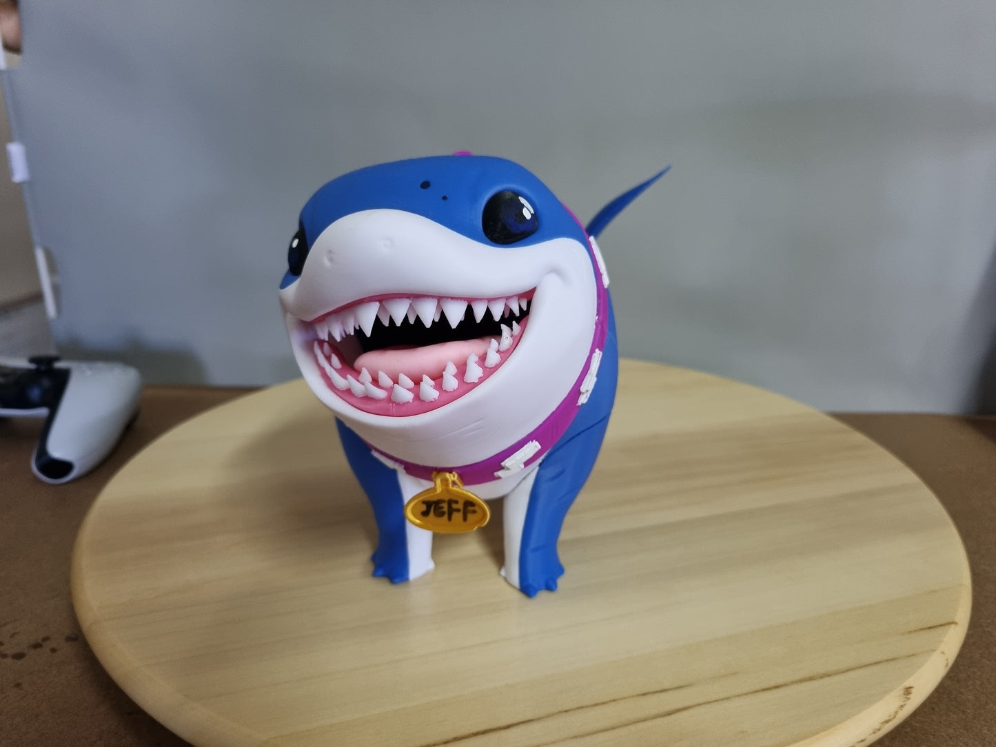 Jeff the Land Shark - 3D printed Figurine inspired from the Marvel Rivals Game
