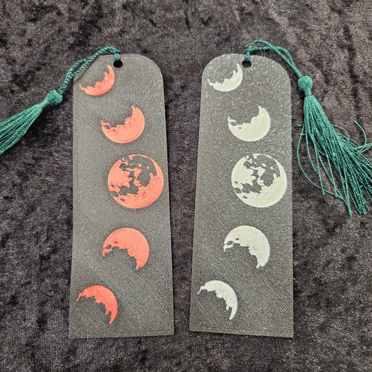 Moon cycle bookmark