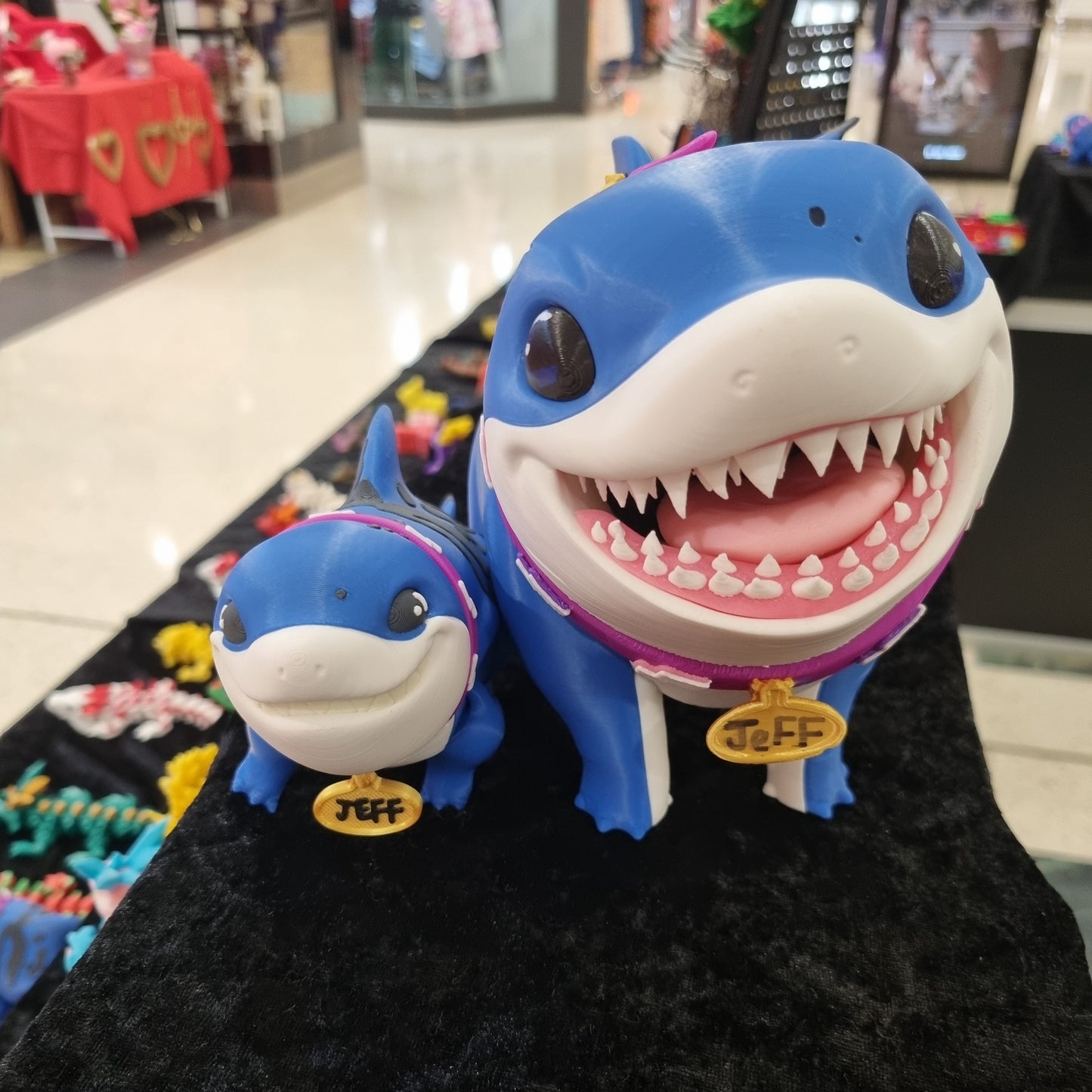 Flexi Jeff the Land Shark - Insprired by Marvel Rivals