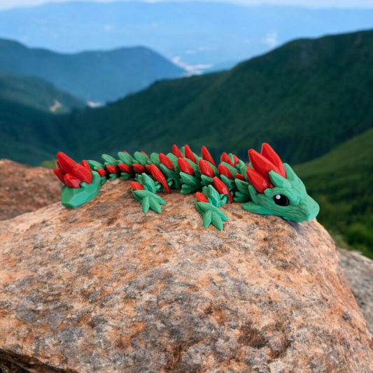 Gemstone baby dragon