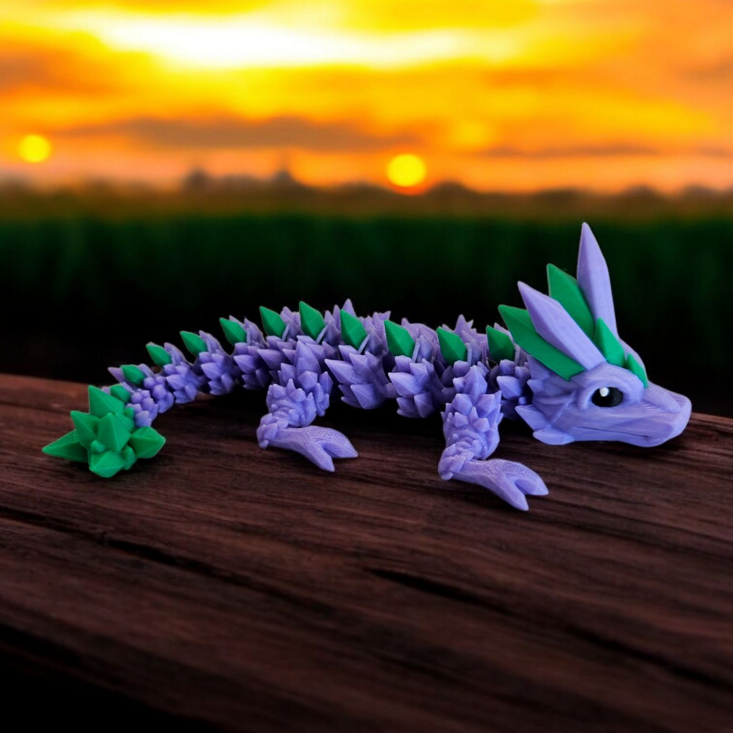 Crystal baby dragon