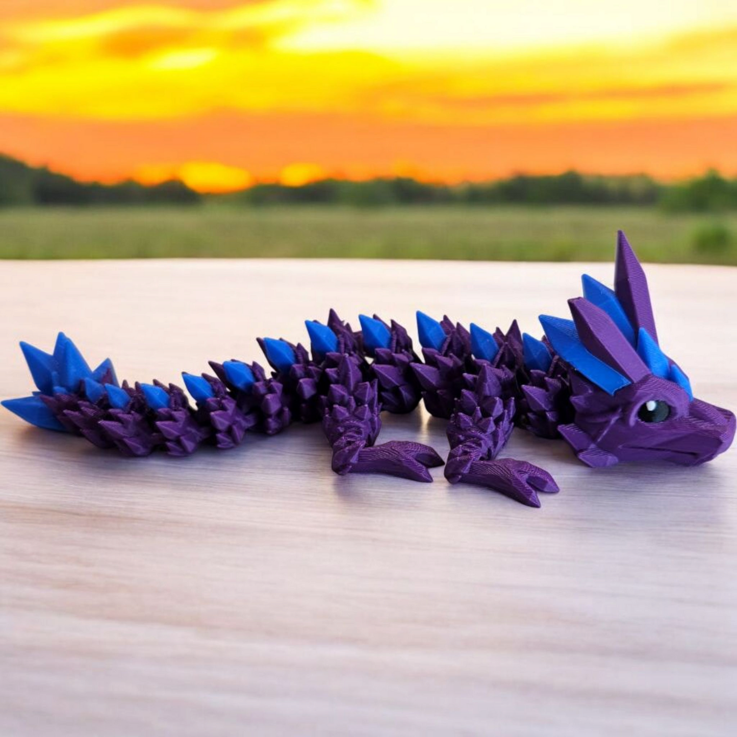 Crystal baby dragon