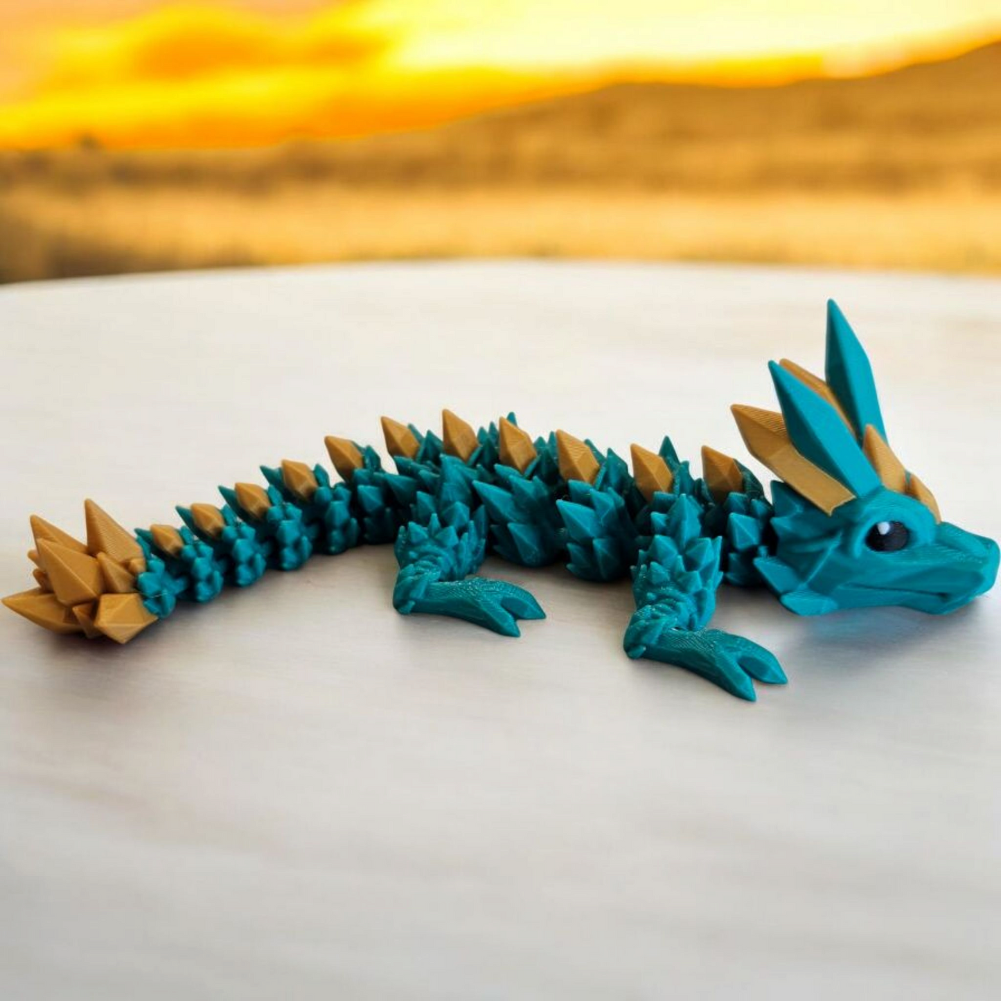 Crystal baby dragon