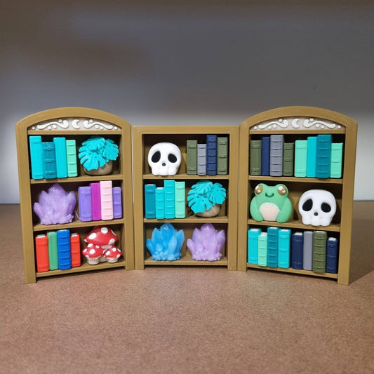 Bookcase clicker