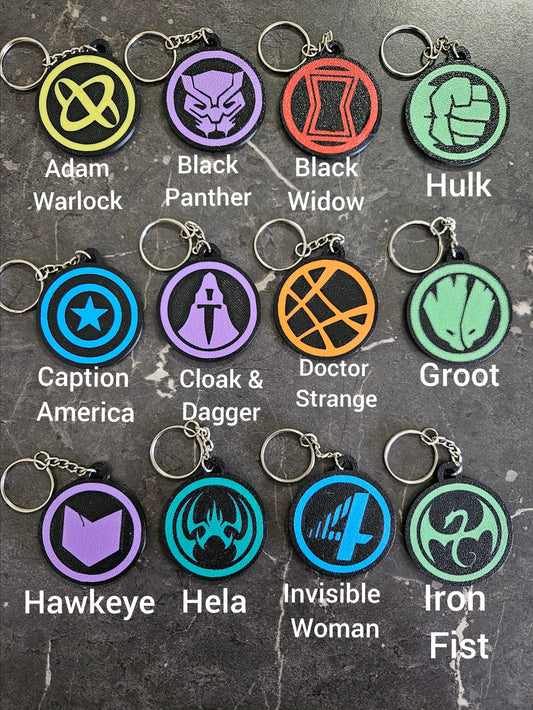 Marvel Rival Keychains